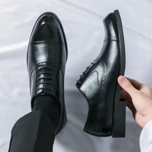Chaussures Oxford à bout d'aile