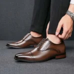Richelieu cuir homme (3)